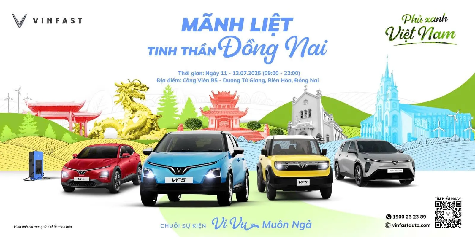 MÃNH LIỆT TINH THẦN ĐỒNG NAI – VI VU MUÔN NGẢ CÙNG VINFAST ĐỒNG NAI